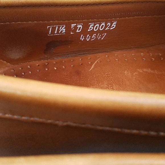 Allen Edmonds Cavanaugh Brown / Walnut penny loafers - men's size 11.5D - Picture 5 of 11